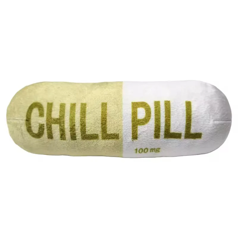 Talking Dog Chill Pill Plush Toy for Dogs (Olive) - Image 2