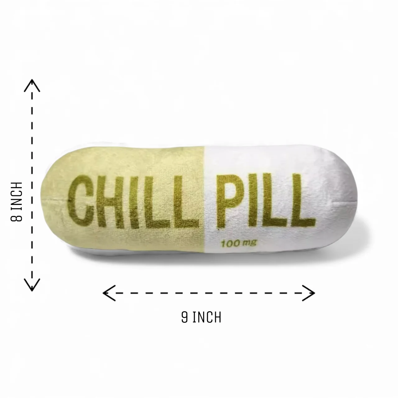Talking Dog Chill Pill Plush Toy for Dogs (Olive) - Image 3