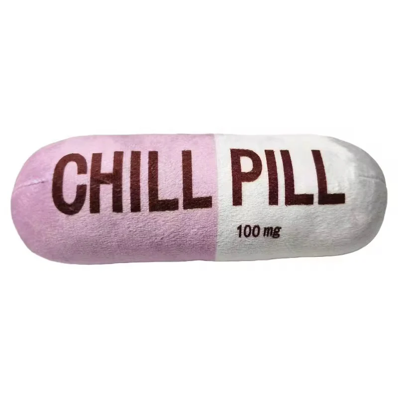 Talking Dog Chill Pill Plush Toy for Dogs (Pink) - Image 2