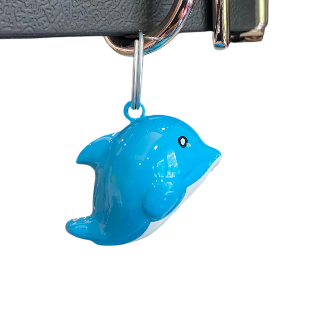 Talking Dog Club Baby Shark Cartoon Collar Bell For Cats & Dogs (Blue) - Image 4