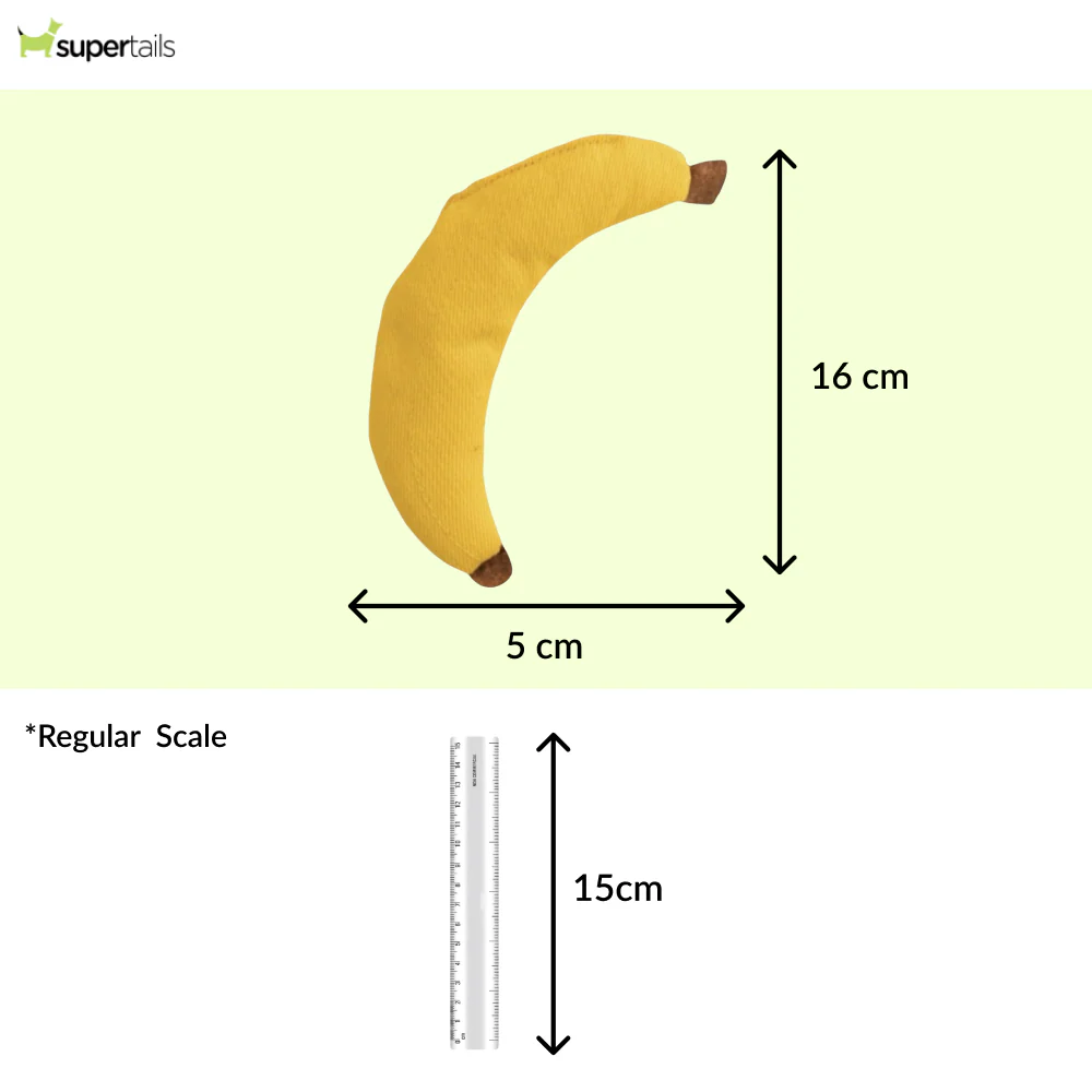 Talking Dog Club Bananas with 100% Catnip Toy for Cats (Yellow) - Image 2
