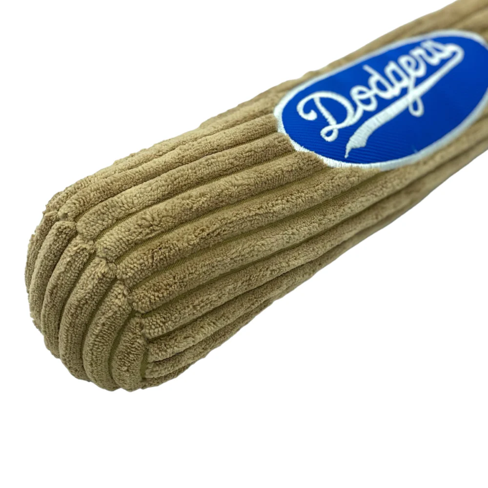 Talking Dog Club Baseball Bat Plush Toy for Dogs (Brown) - Image 4