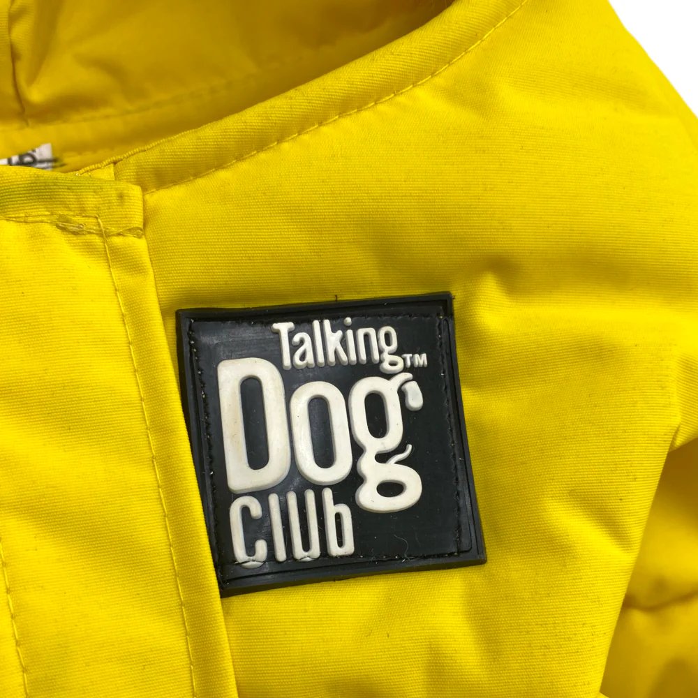 Talking Dog Club Bomber Jacks Hoodies for Dogs (Yellow) - Image 3