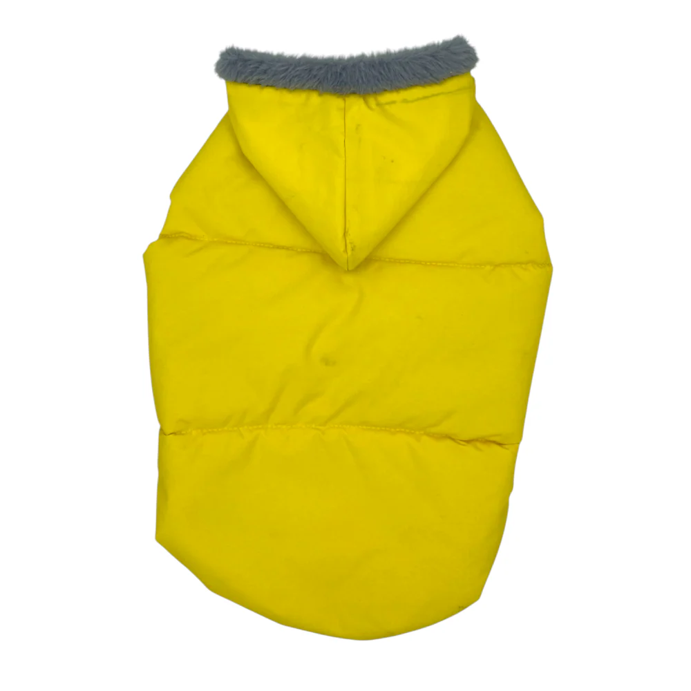 Talking Dog Club Bomber Jacks Hoodies for Dogs (Yellow) - Image 5
