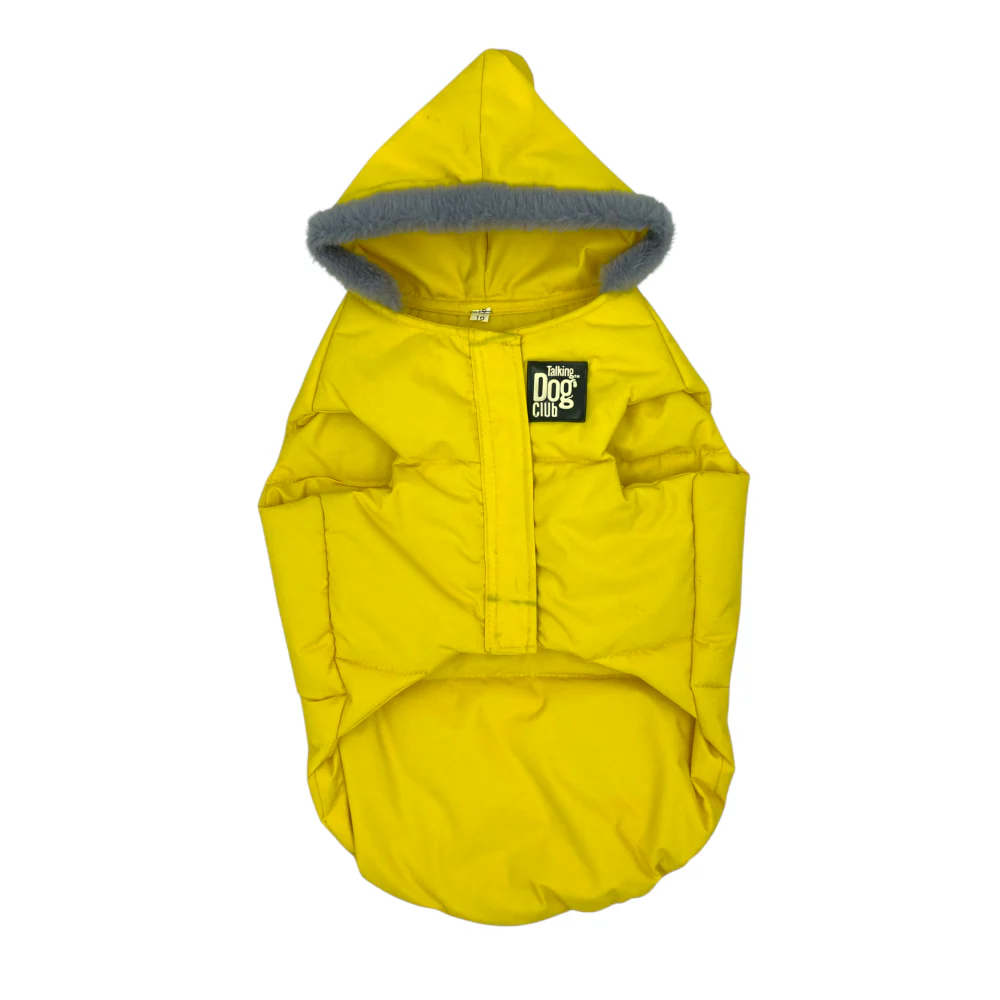 Talking Dog Club Bomber Jacks Hoodies for Dogs (Yellow) - Image 8