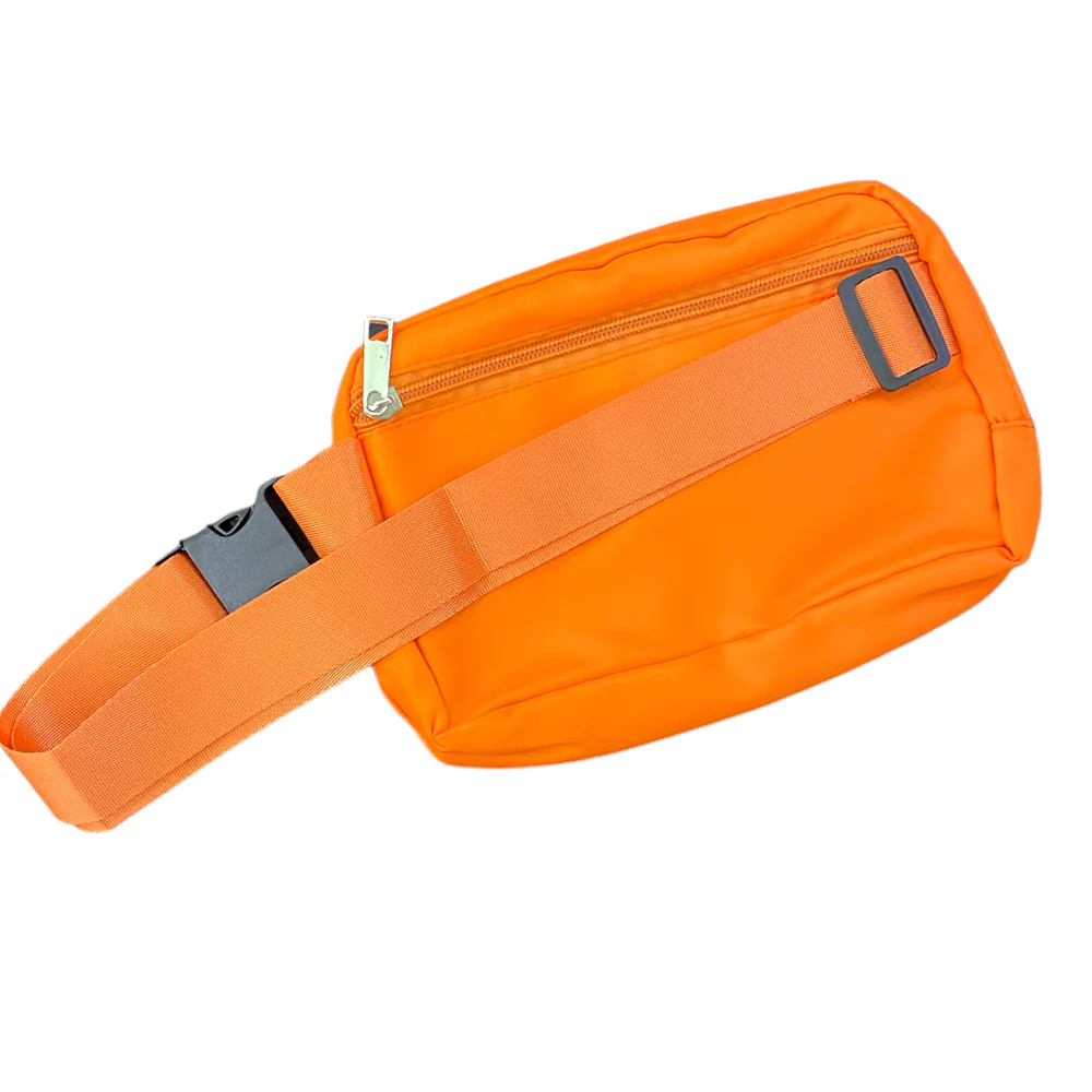 Talking Dog Club Cat Mama Waist Pouch Carry All Tote Bag for Women (Orange) - Image 3
