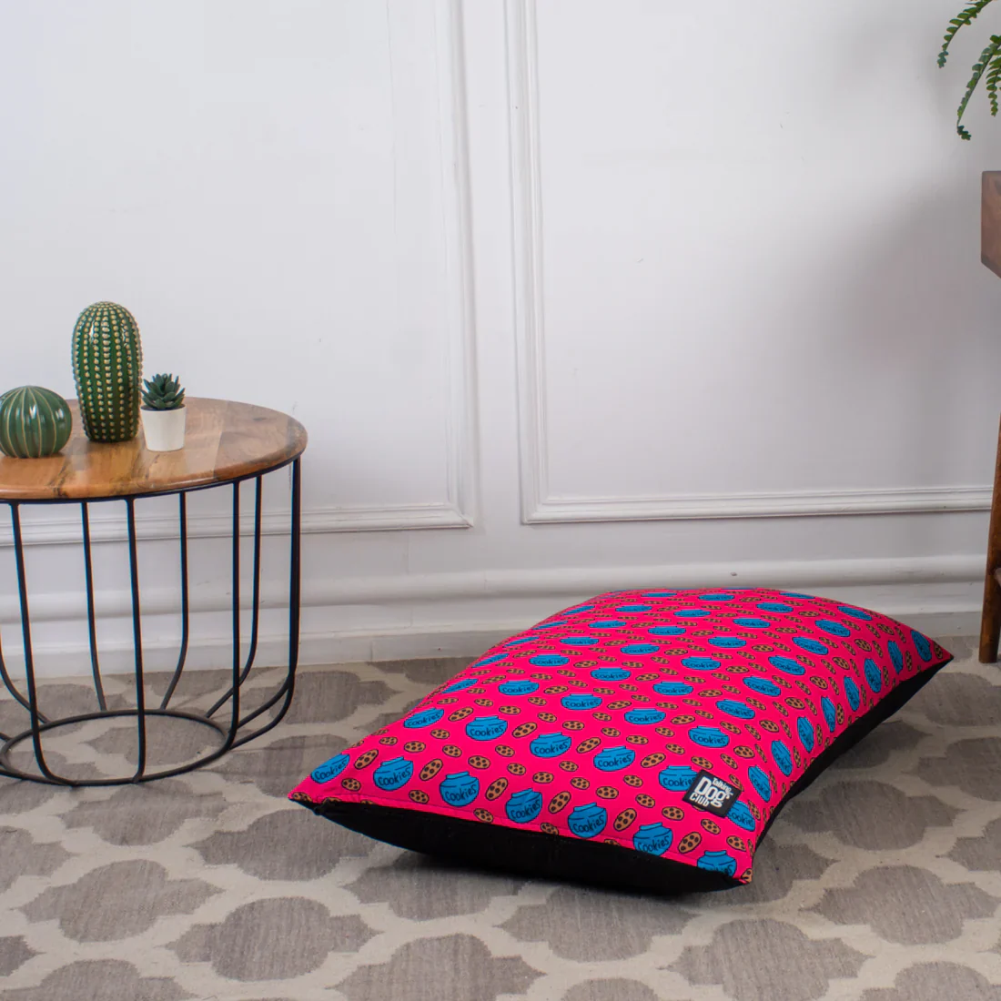 Talking Dog Club Cookie Dream Pillow Bed for Dogs and Cats (Pink) - Image 3