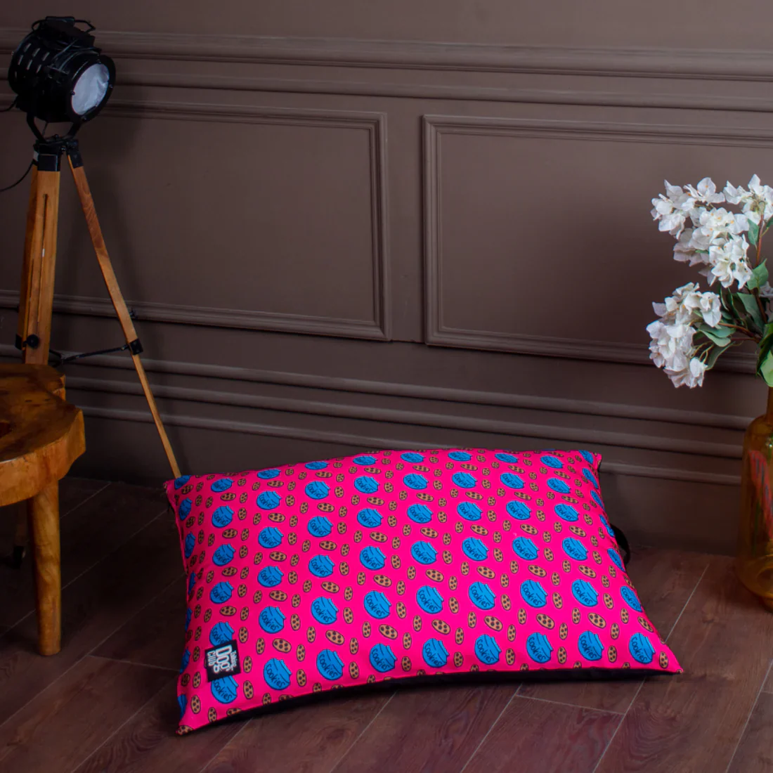 Talking Dog Club Cookie Dream Pillow Bed for Dogs and Cats (Pink) - Image 4