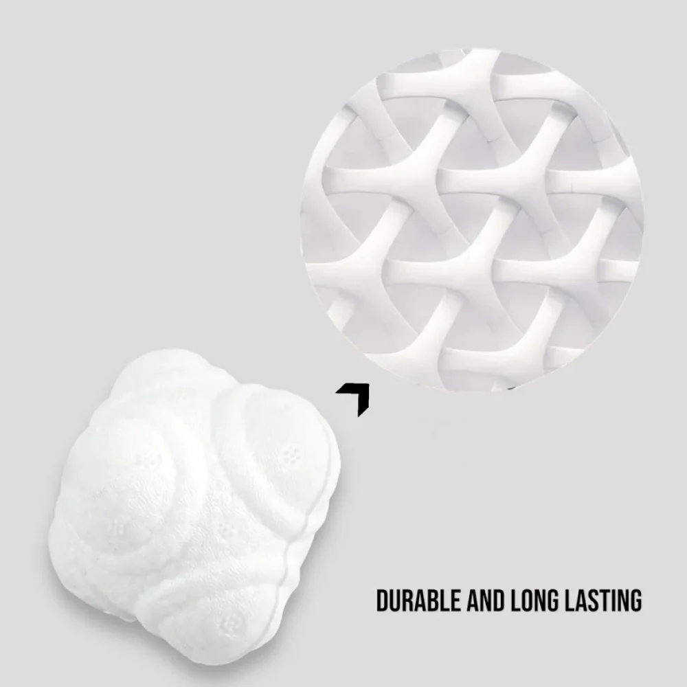 Talking Dog Club Crazy Bounce Meta Ball Toy for Dogs (White) - Image 4
