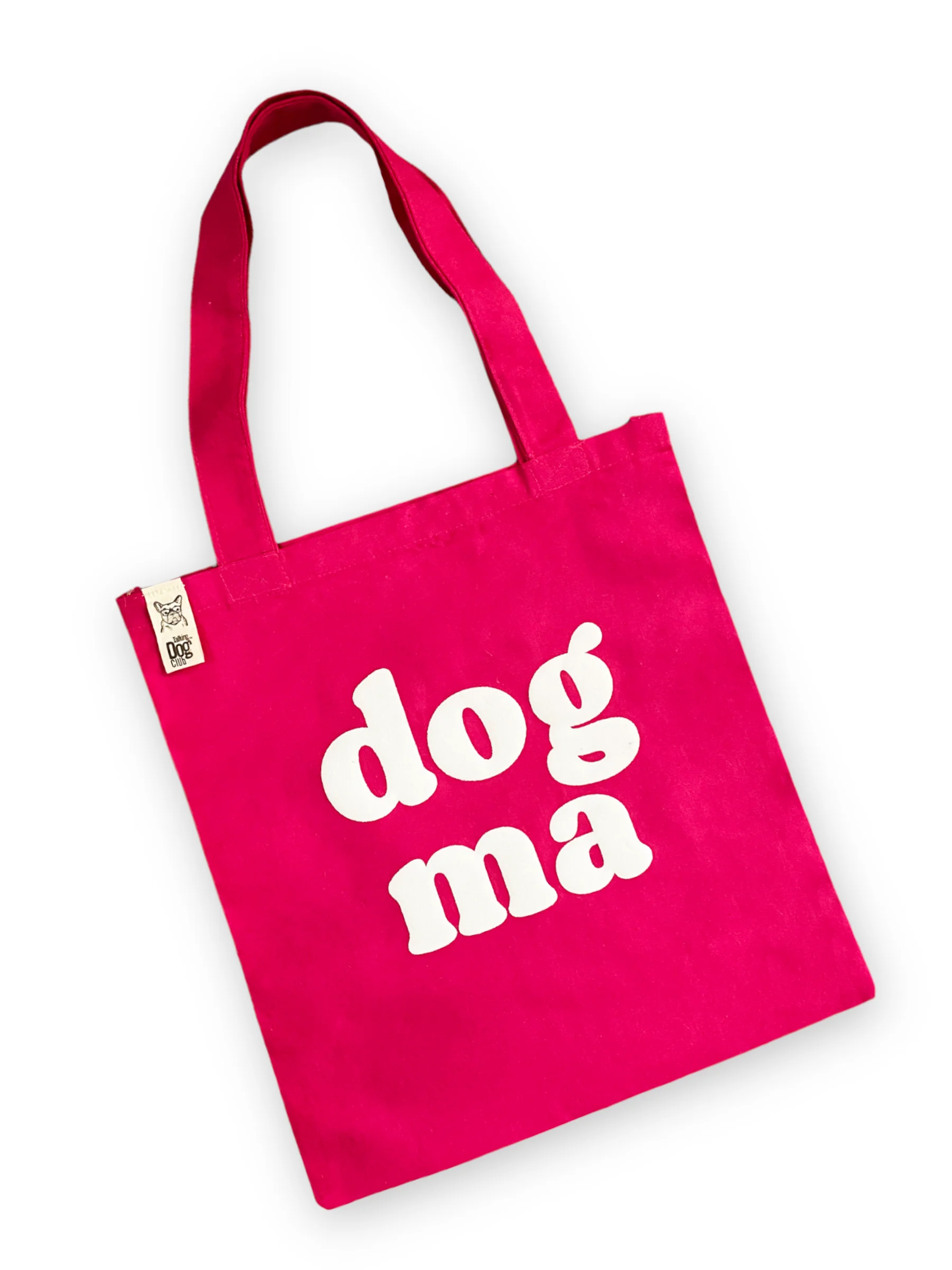 Talking Dog Club Dog Ma Carry All Tote Bag for Women (Pink) - Image 2