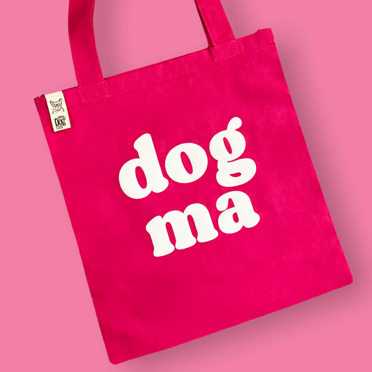 Talking Dog Club Dog Ma Carry All Tote Bag for Women (Pink) - Image 4