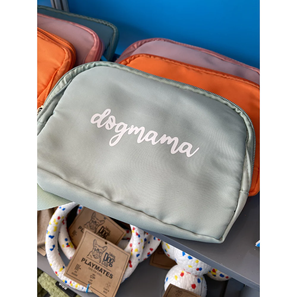 Talking Dog Club Dog Mama Waist Pouch Carry All Tote Bag for Women (Sage Green) - Image 3