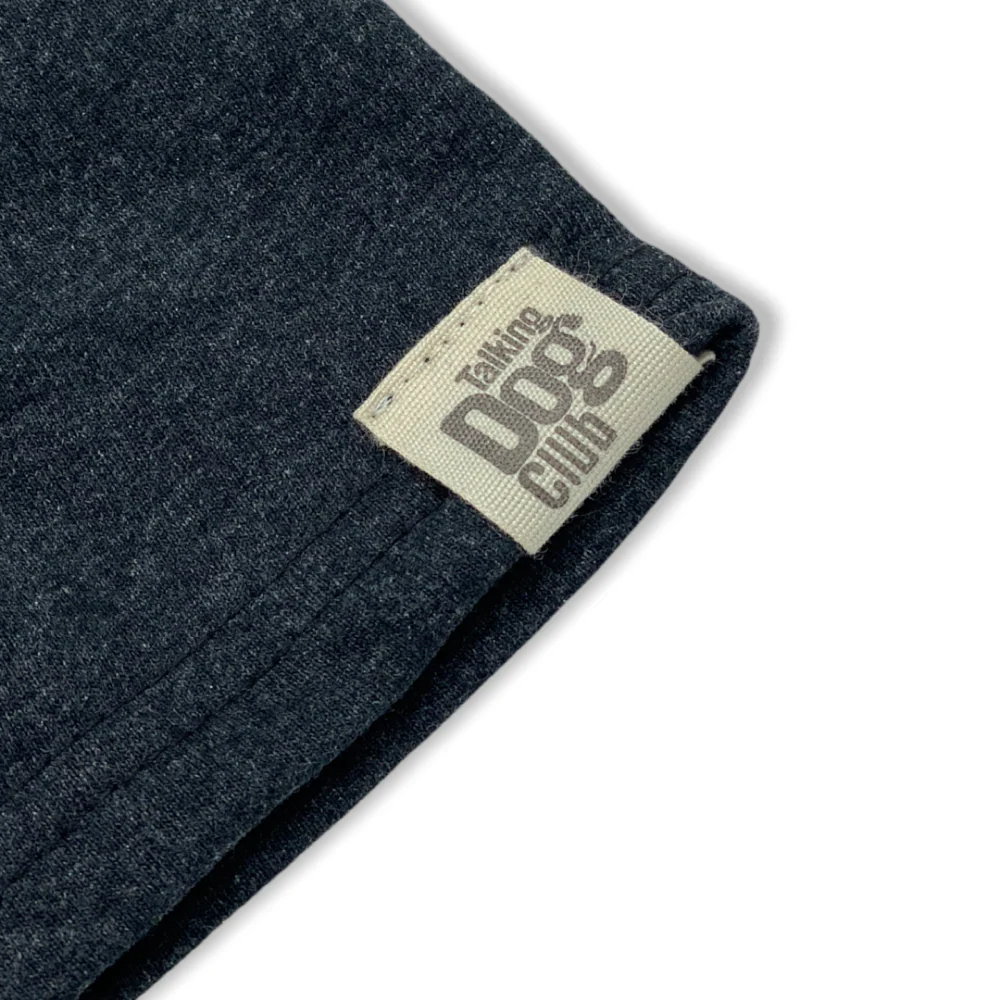 Talking Dog Club Doggy Warmer Solid Sweatshirt for Dogs (Charcoal) - Image 9