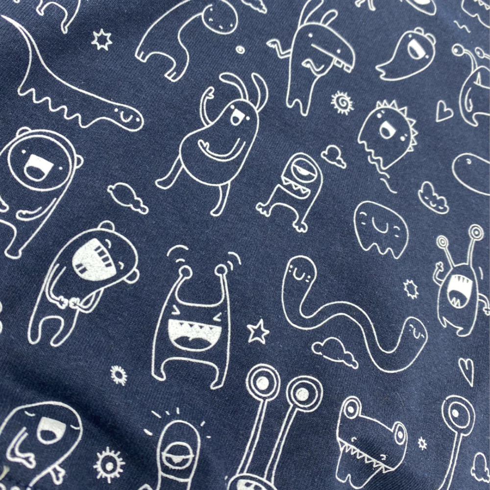 Talking Dog Club Doggy Warmer Monster Sweatshirt for Dogs (Navy Blue) - Image 4