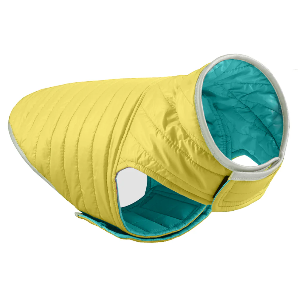 Talking Dog Club Double Trouble Reversible Jackets for Dogs (Blue/Yellow) - Image 5