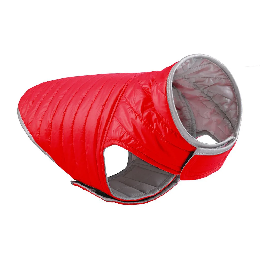 Talking Dog Club Double Trouble Reversible Jackets for Dogs (Red/Sliver) - Image 5
