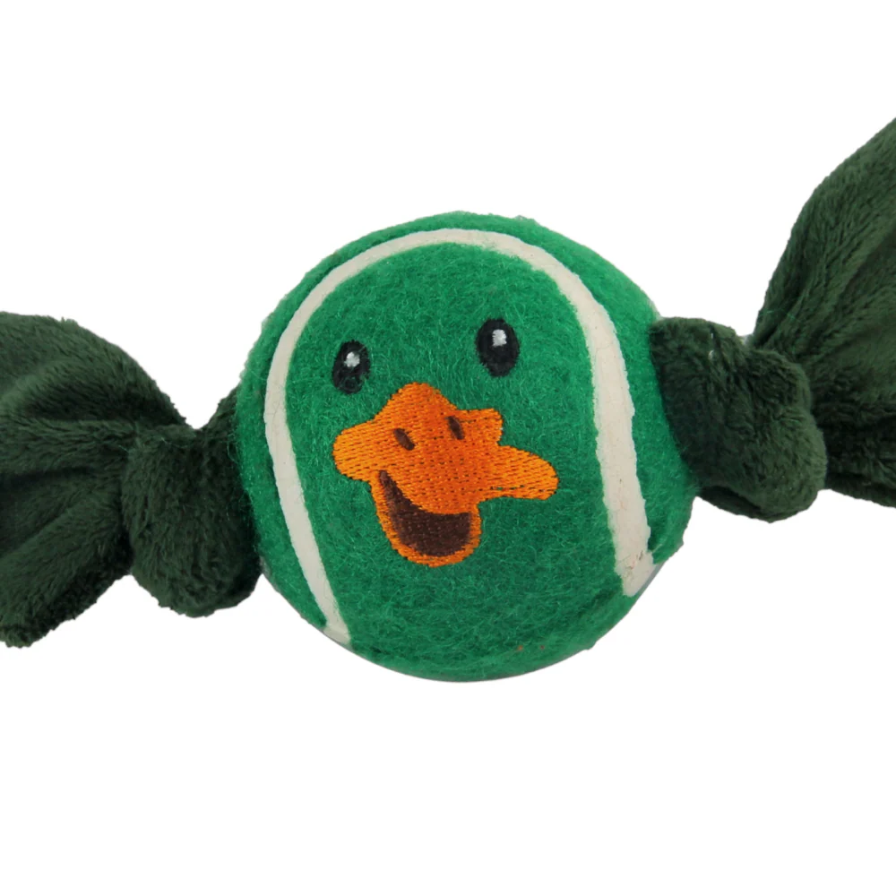 Talking Dog Club Duck Ball with Wings Toy for Dogs (Green) - Image 4