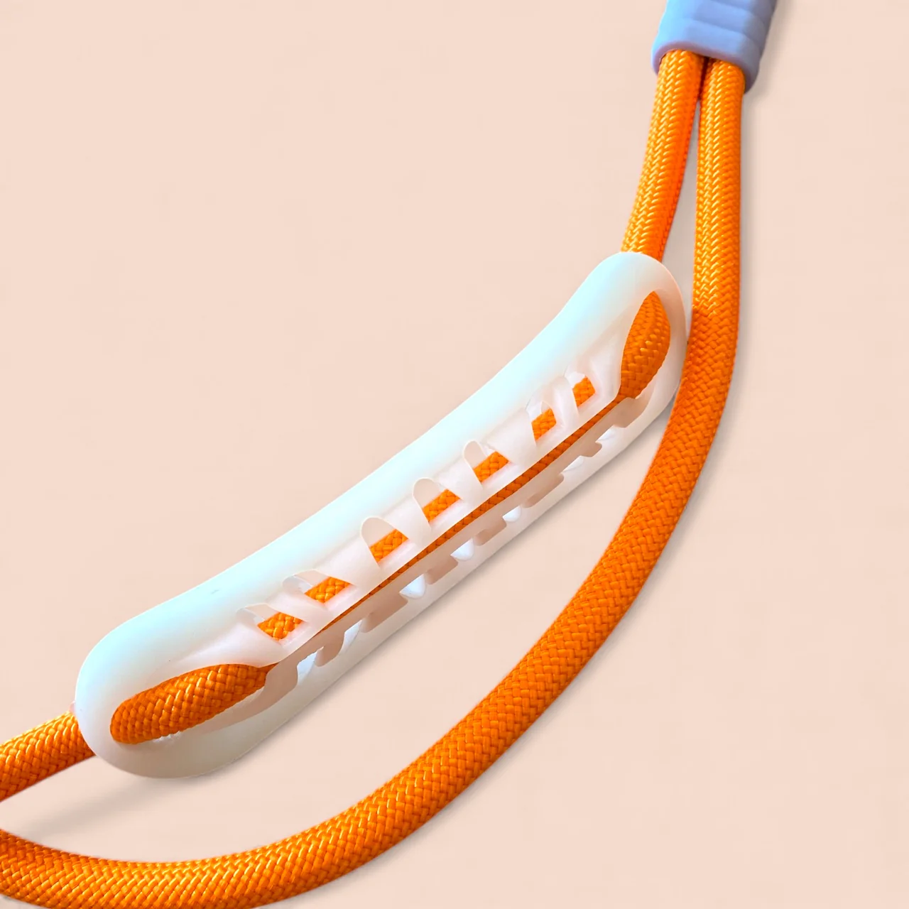 Talking Dog Club Extra Strong Vivid Handle Leash for Dogs (Orange/Purple) - Image 5