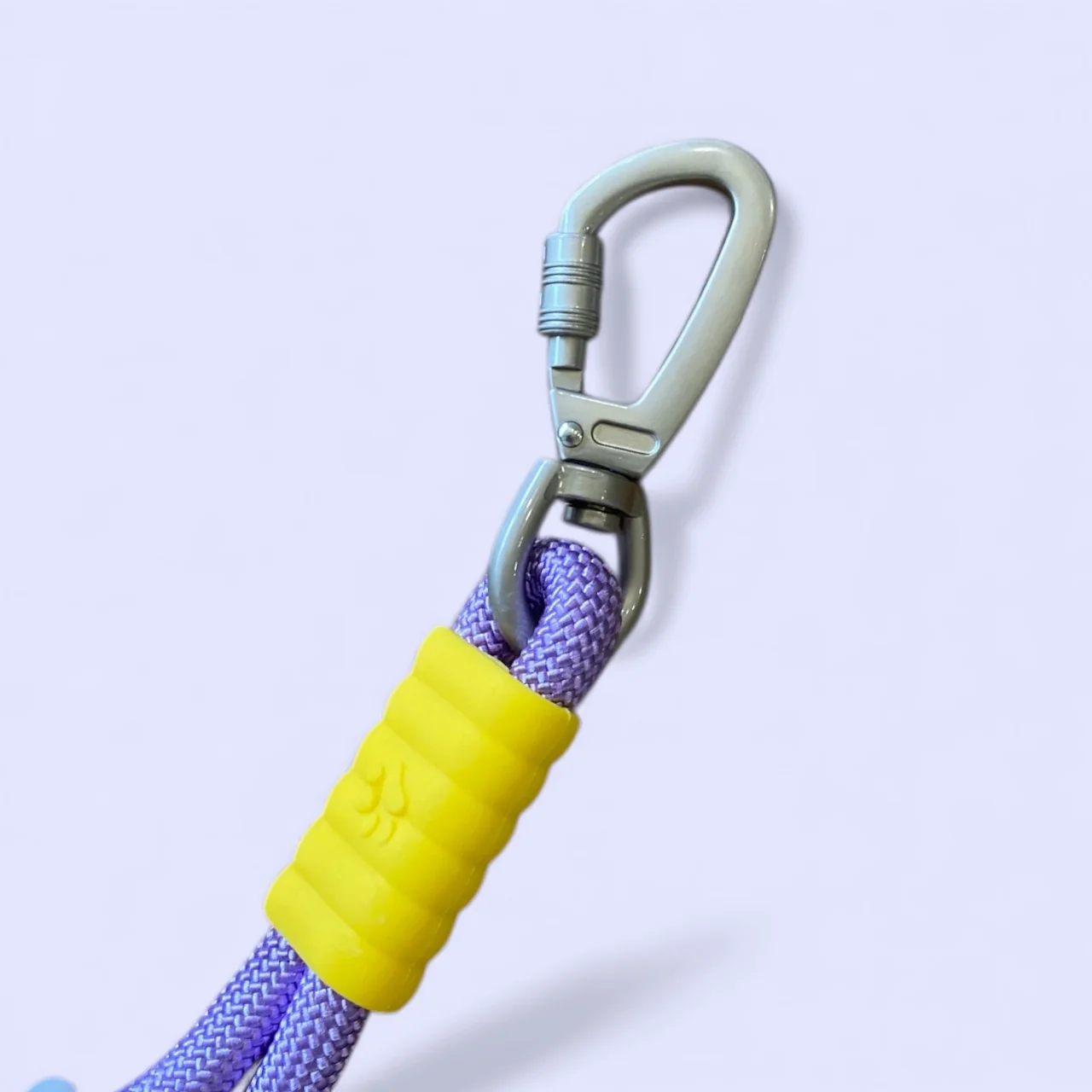 Talking Dog Club Extra Strong Vivid Handle Leash for Dogs (Purple/Purple) - Image 4