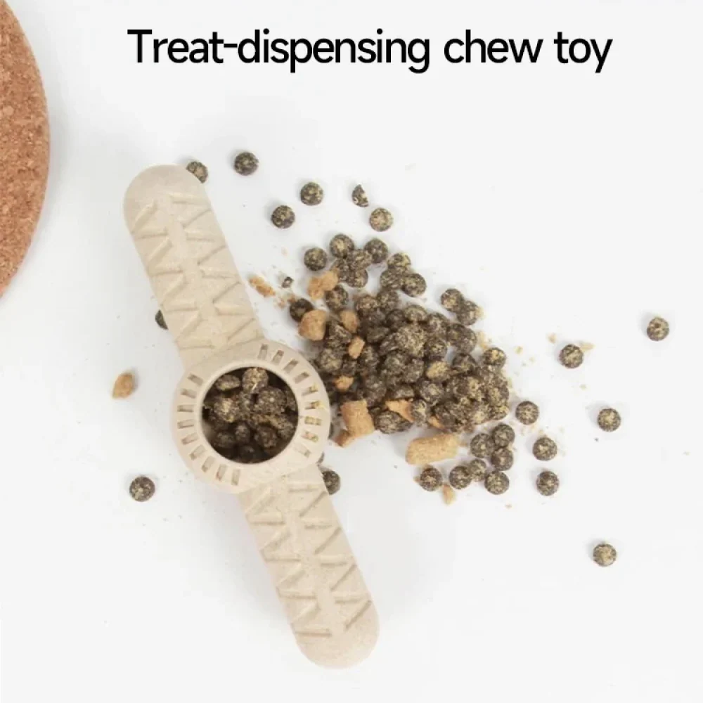 Talking Dog Club Bar Nylon Bone Heavy Chew Toy for Dogs (Brown) - Image 5