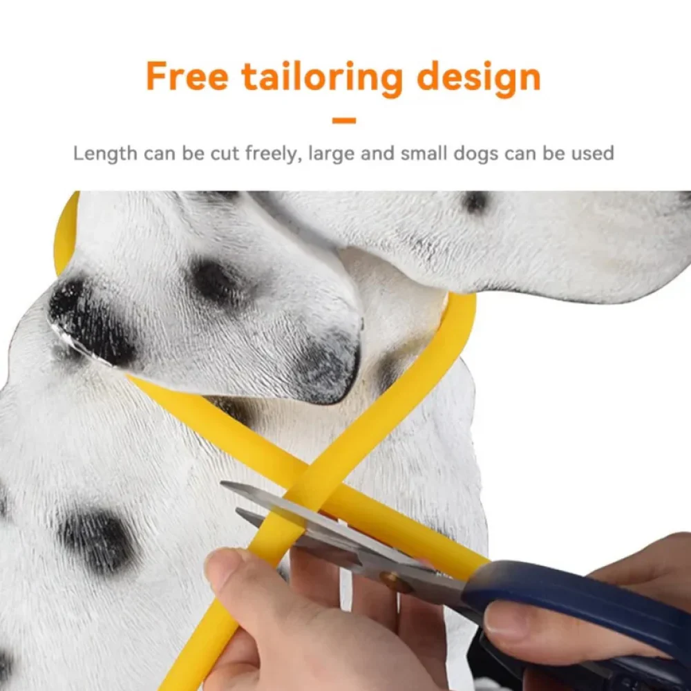 Talking Dog Club Flashing Light Collar for Dogs (Yellow) - Image 5