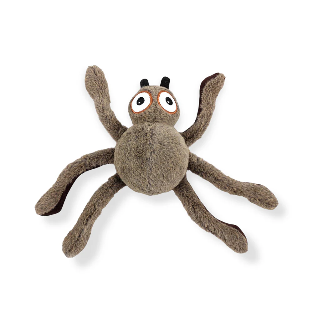 Talking Dog Club Itsy Bitsy Spider Plush Toy for Dogs (Brown) - Image 3
