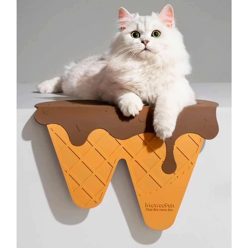 Talking Dog Club Kiwi Ice Cream Bowl for Cats (Green) - Image 4