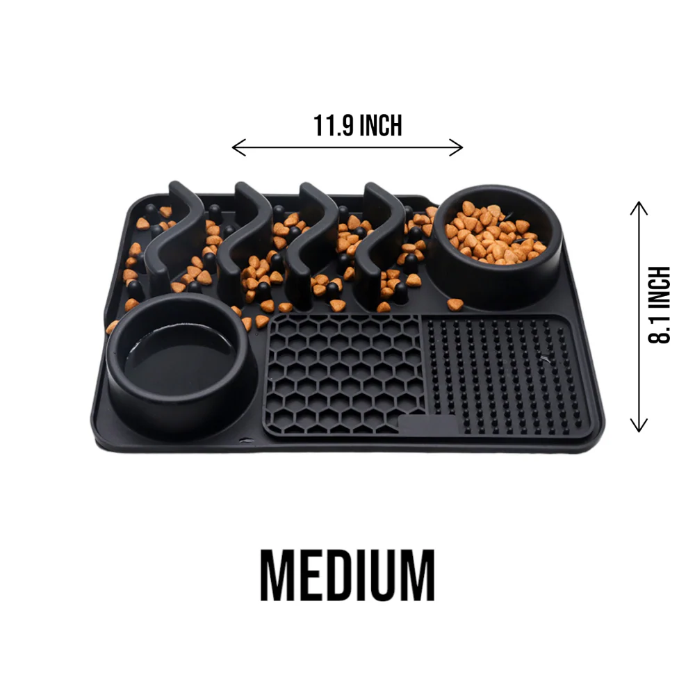 Talking Dog Club Lickables Lick Mat for Dogs and Cats (Black) - Image 7