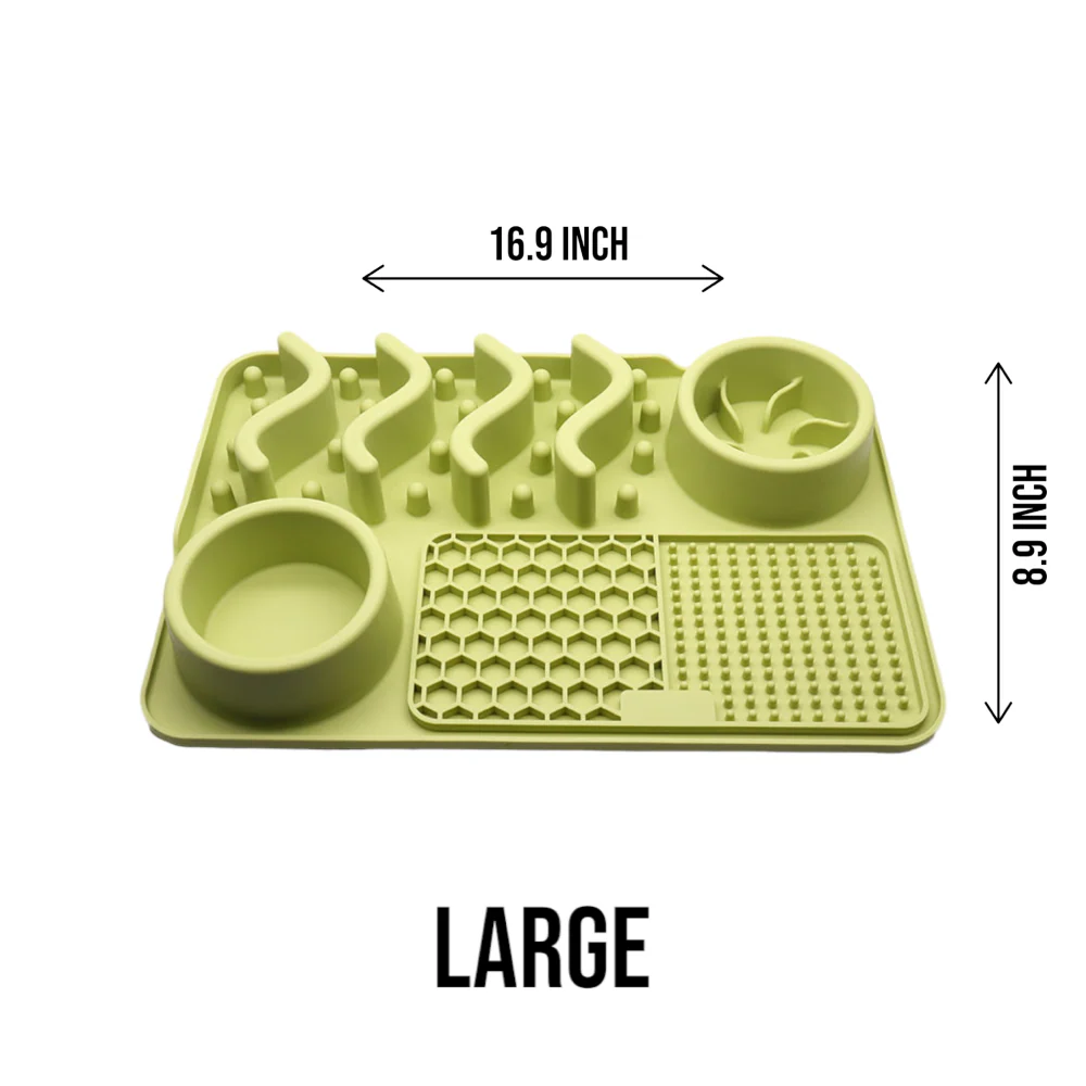 Talking Dog Club Lickables Lick Mat for Dogs and Cats (Green) - Image 7