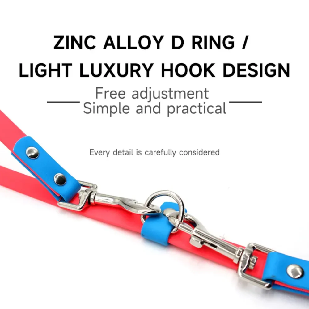 Talking Dog Club Multifunction Handsfree Leash for Dogs (Purple/Green) - Image 3