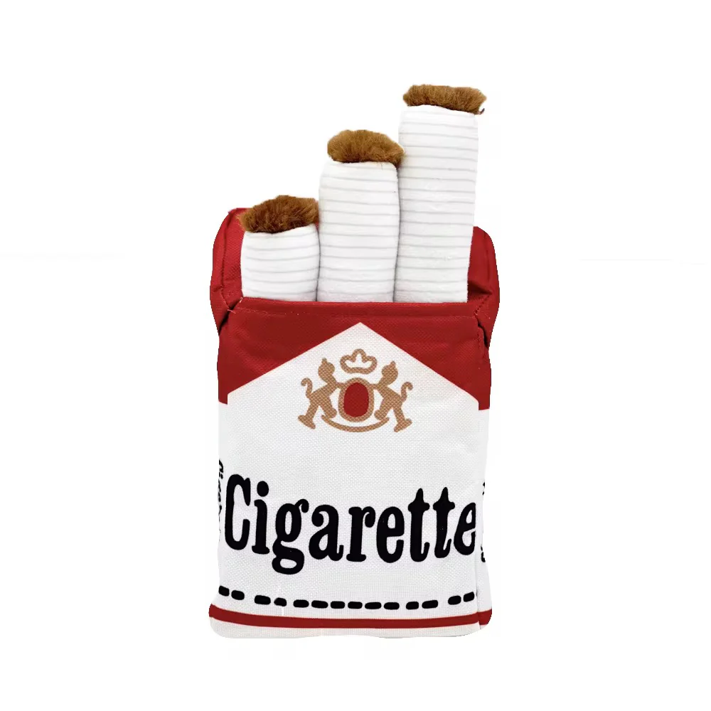 Talking Dog Club No Smoke Cigarette with Cover Plush Toy for Dogs - Image 10