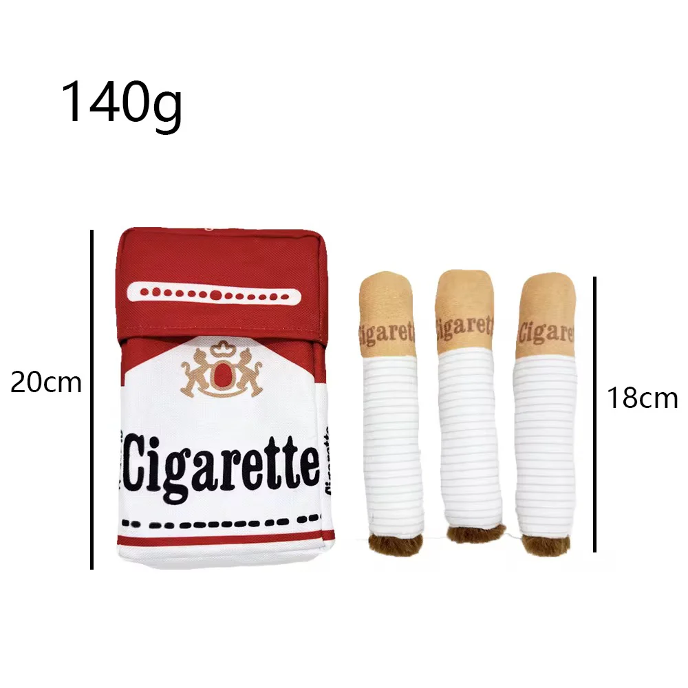 Talking Dog Club No Smoke Cigarette with Cover Plush Toy for Dogs - Image 11