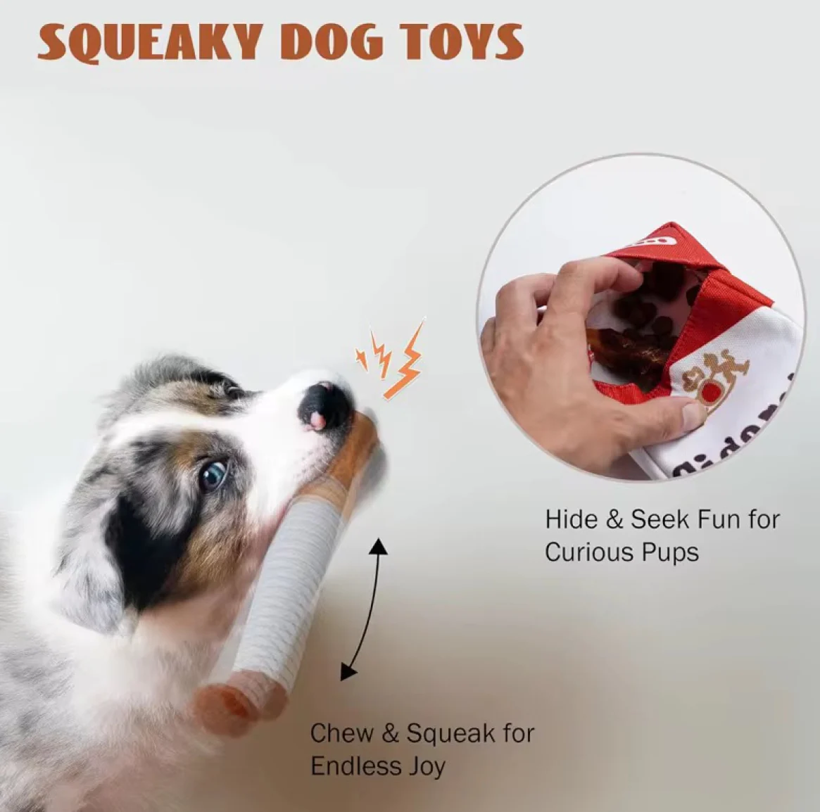 Talking Dog Club No Smoke Cigarette with Cover Plush Toy for Dogs - Image 21