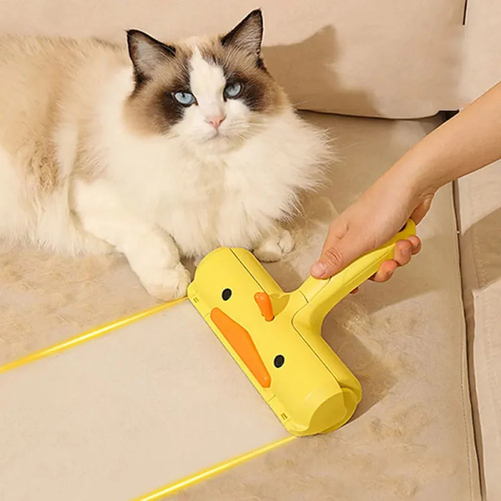 Talking Dog Club Oh Duck! Lint Roller for Dogs and Cats - Image 2