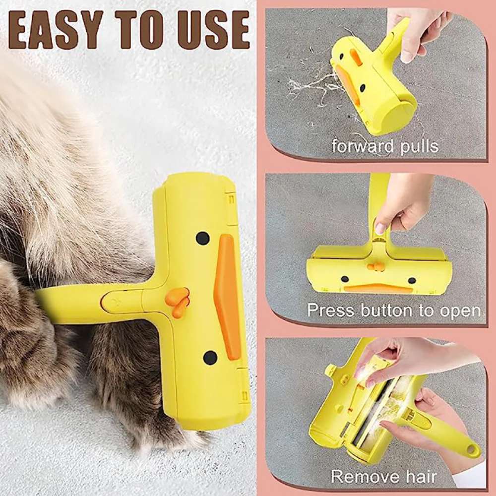 Talking Dog Club Oh Duck! Lint Roller for Dogs and Cats - Image 4