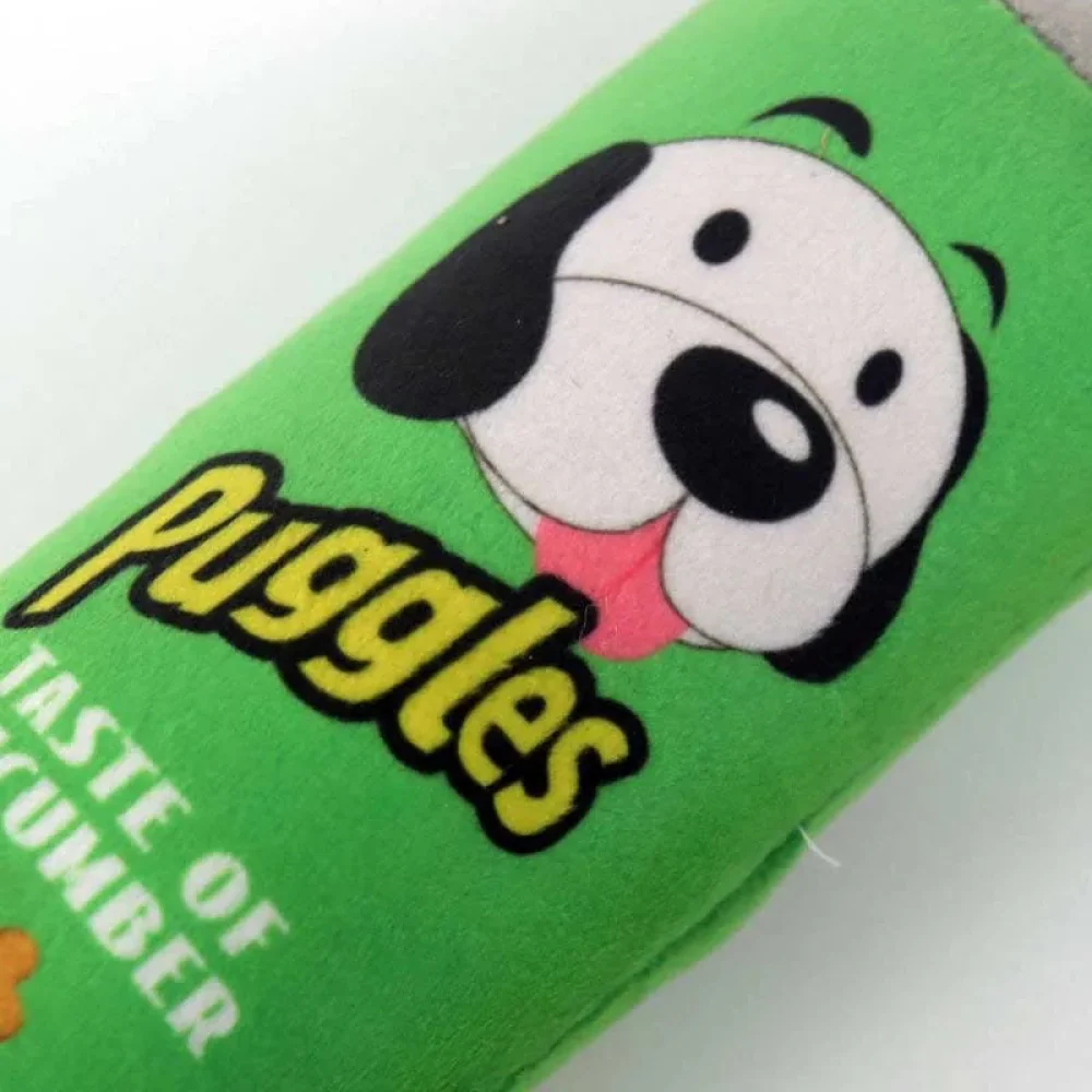 Talking Dog Club Puggles Plush Toy for Dogs (Green) - Image 4