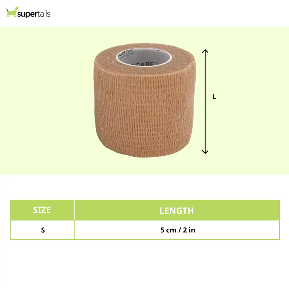 Talking Dog Club Self Adhesive Paws Wraps for Dogs (Beige) - Image 2