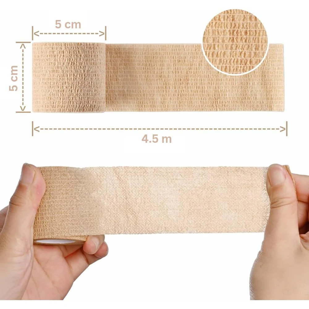 Talking Dog Club Self Adhesive Paws Wraps for Dogs (Beige) - Image 3