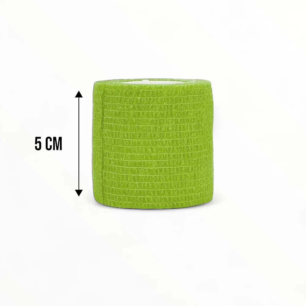 Talking Dog Club Self Adhesive Paws Wraps for Dogs (Neon Green) - Image 3
