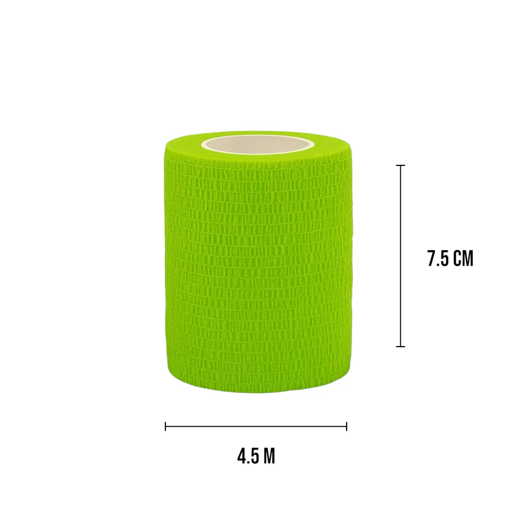 Talking Dog Club Self Adhesive Paws Wraps for Dogs (Neon Green) - Image 4