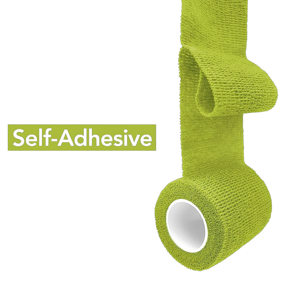 Talking Dog Club Self Adhesive Paws Wraps for Dogs (Neon Green) - Image 6