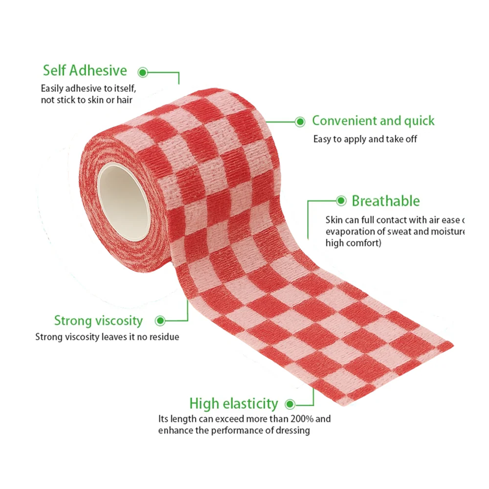 Talking Dog Club Self Adhesive Paws Wraps for Dogs (Red and White) - Image 4