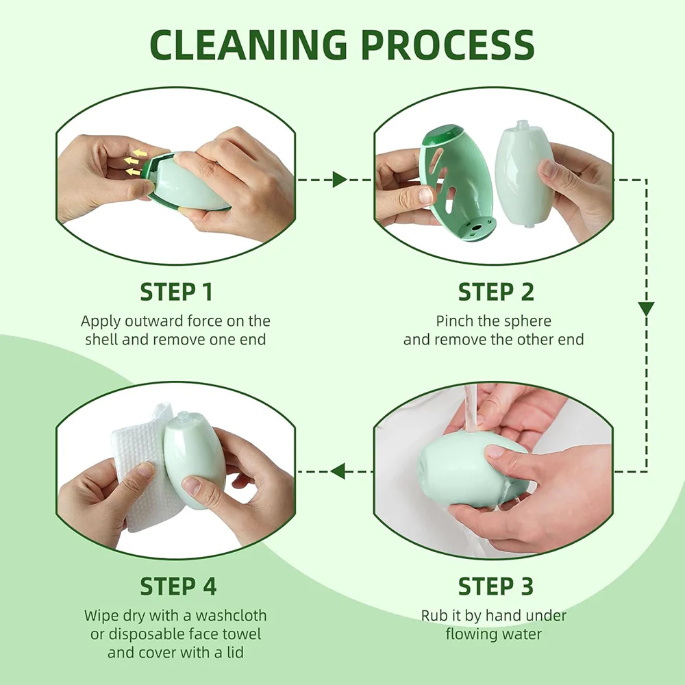 Talking Dog Club Sticky Gel Reusable & Washable Lint Roller for Dogs and Cats (Green) - Image 4