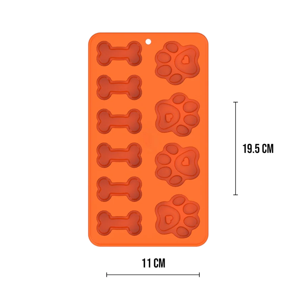 Talking Dog Club Treat Silicon Mould for Dogs (Orange) - Image 2