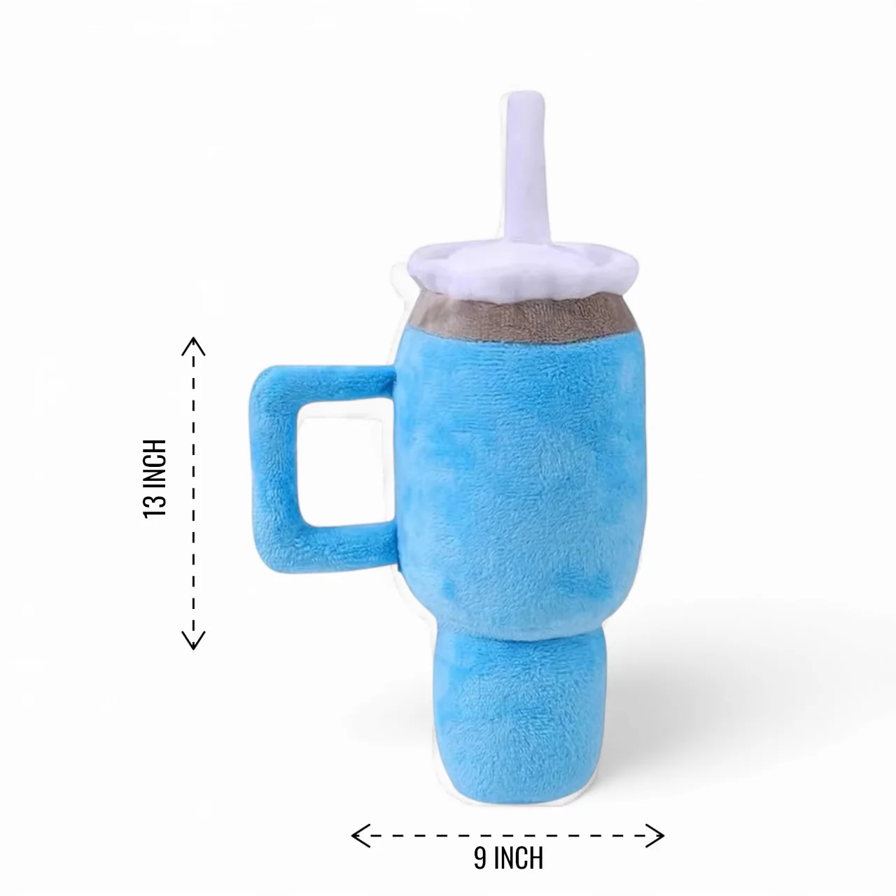 Talking Dog Club Tumbler Plush Toy For Dogs (Blue) - Image 2