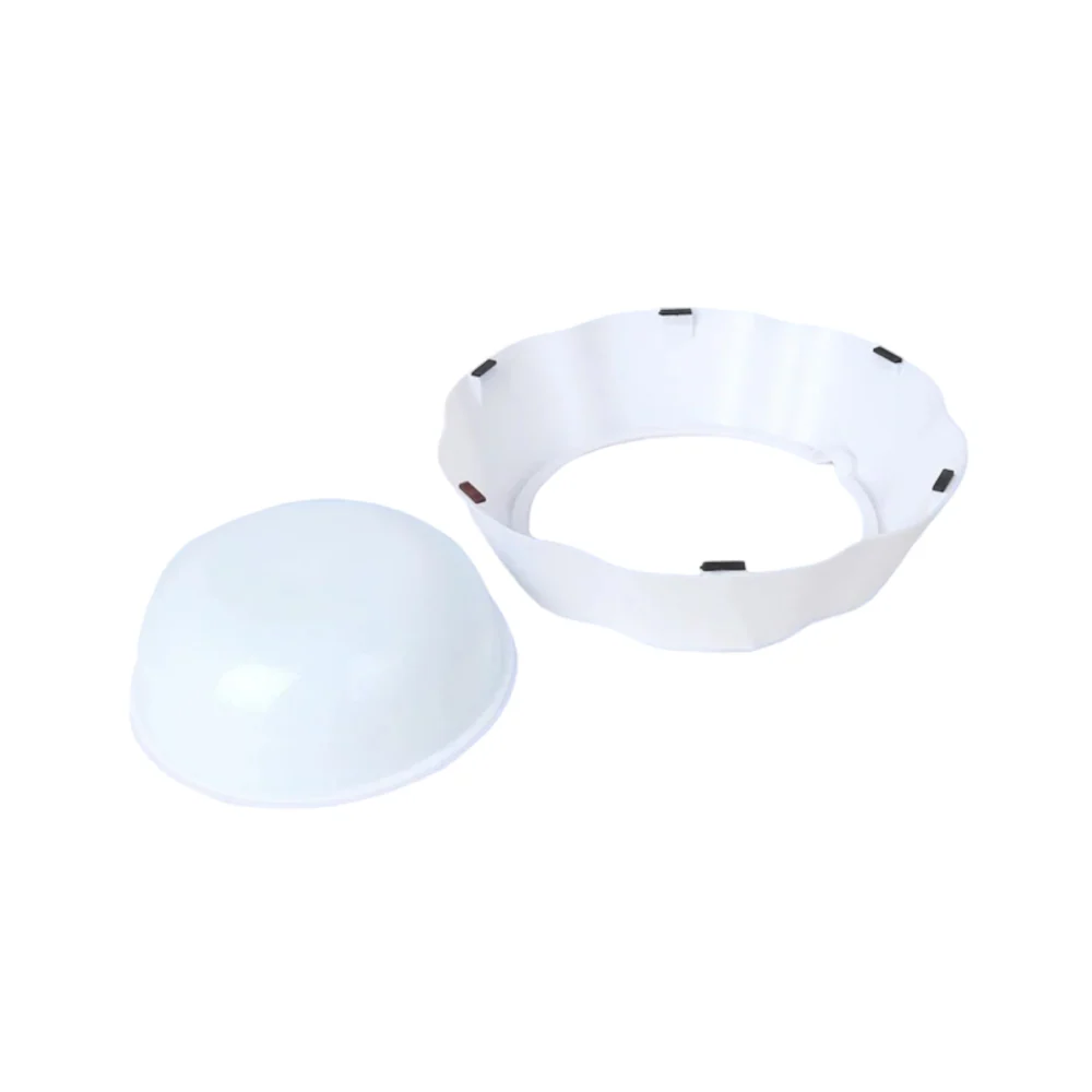 Talking Dog Club Water Fountain Bowl for Dogs (White/Blue) - Image 4