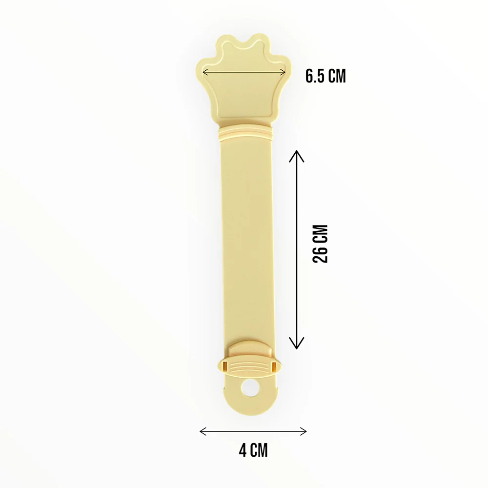 Talking Dog Club Wet Treat Dispenser Feeding Spoon for Dogs and Cats (Pale Yellow) - Image 2