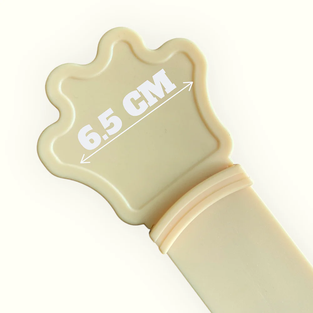 Talking Dog Club Wet Treat Dispenser Feeding Spoon for Dogs and Cats (Pale Yellow) - Image 5
