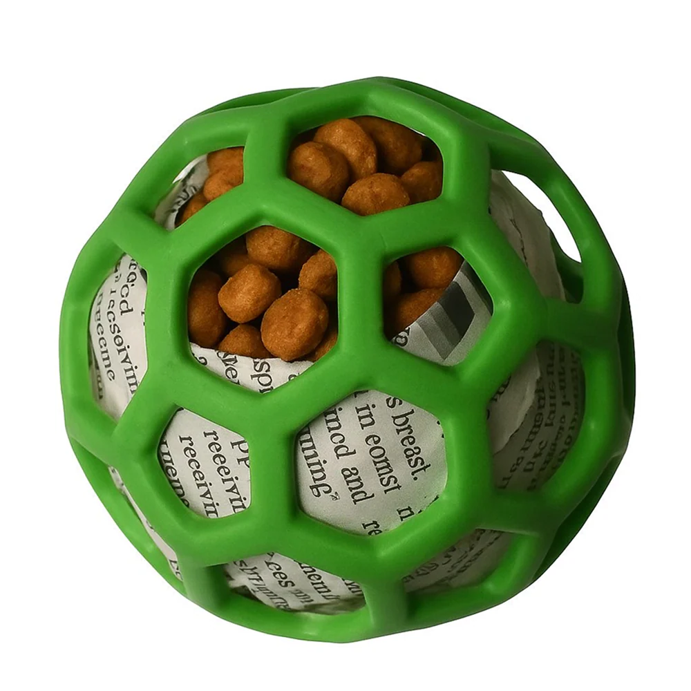 Talking Dog Club Pop Hollow Elastic Interactive Busy Ball Toy for Dogs (Green) - Image 9