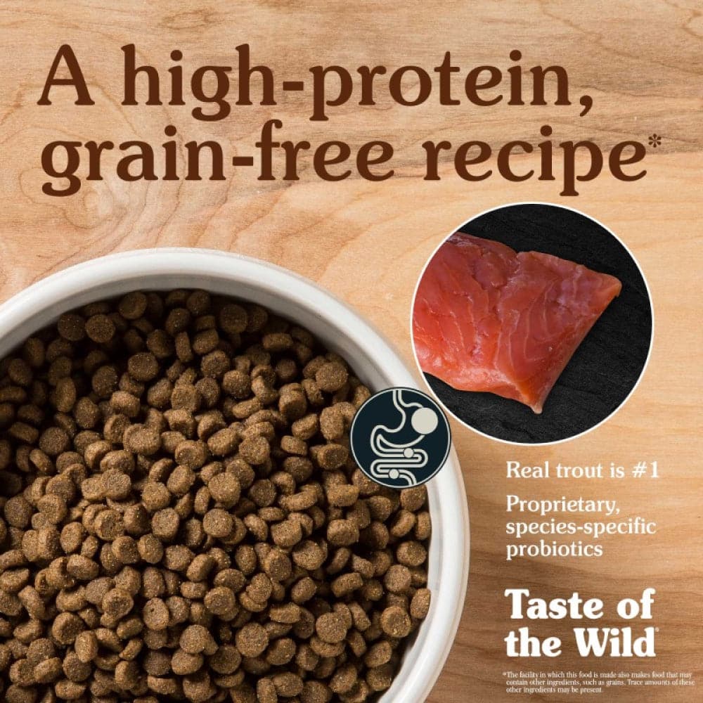Taste of the Wild Canyon River Feline Recipe with Trout & Smoked Salmon Cat Dry Food | Grain Free Formula - Image 4